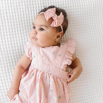 Baby Bling® Baby FAB® Skinny soft nylon bow headband