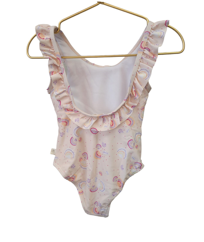 CARREMENT BEAU - Girls Swimsuit W/ Allover Seashell Print