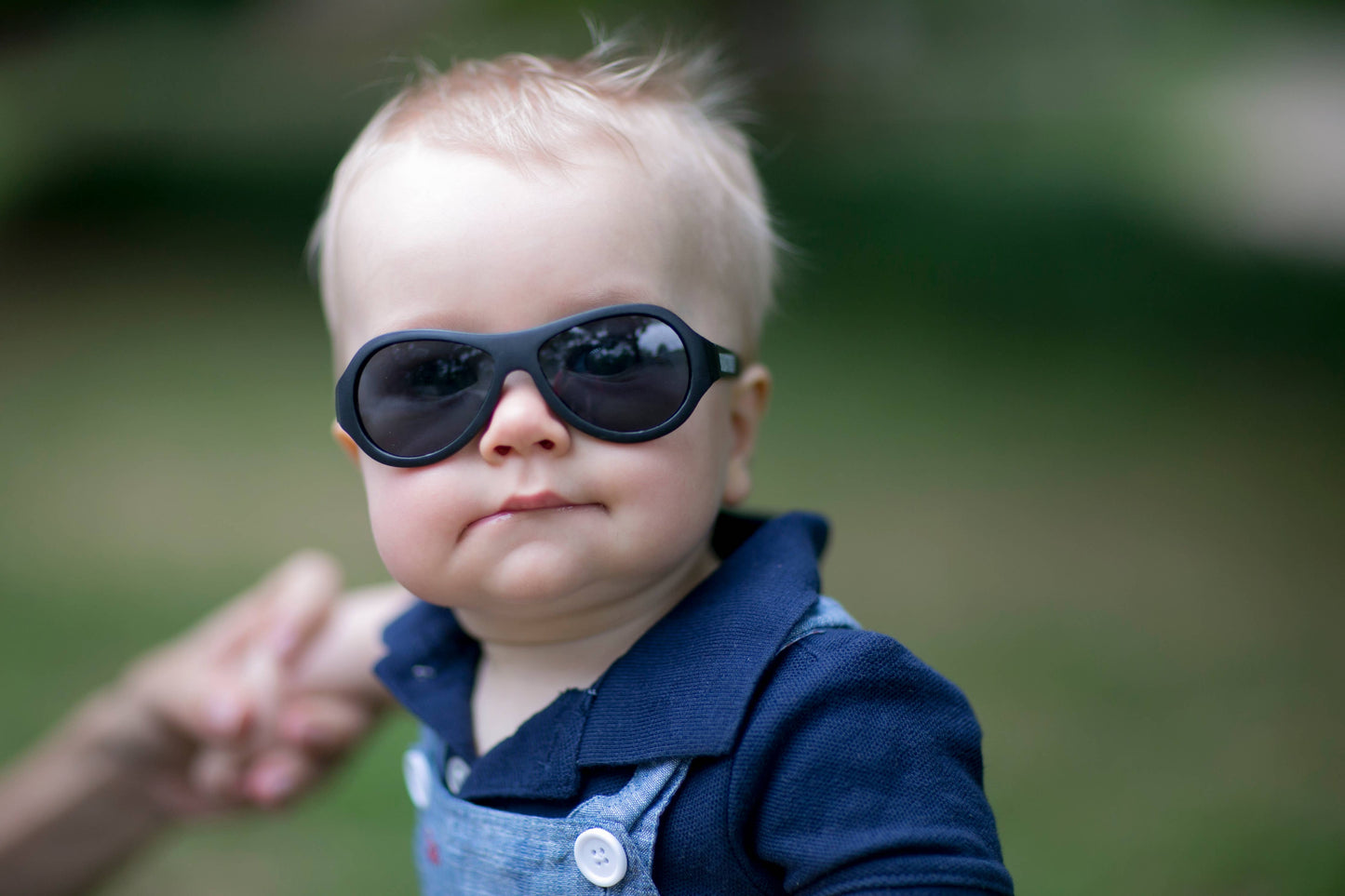 BABIATORS - Jet Black Baby and Kid Aviator Kids Sunglasses