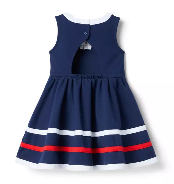 janie and jack formal dress Janie and Jack | Bow Ponte Dress