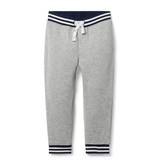 JANIE AND JACK - The Stripe French Terry Jogger
