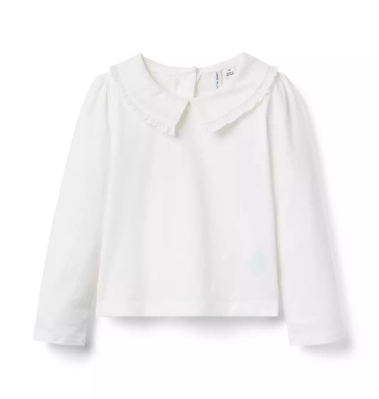 JANIE and JACK - Ruffle Collar Top