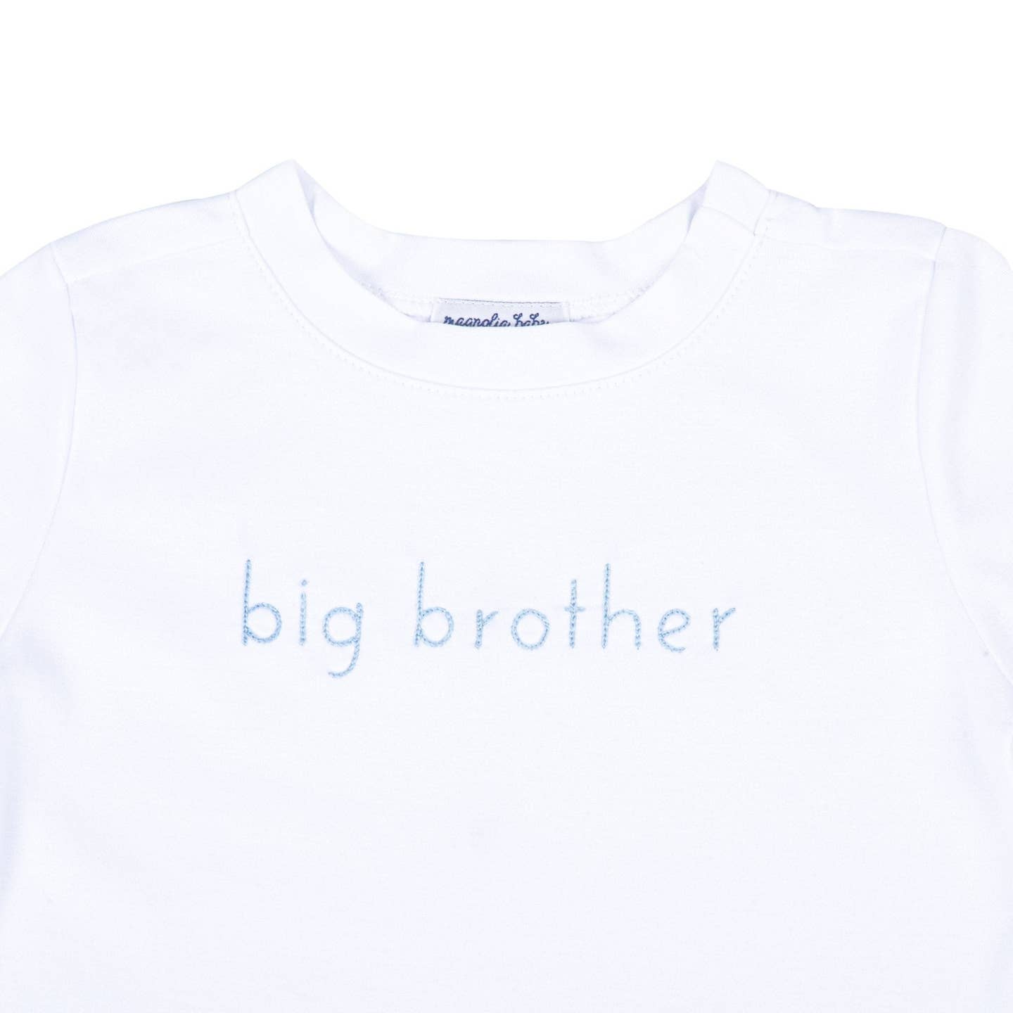 MAGNOLIA BABY - Big Brother Embroidered T-Shirt