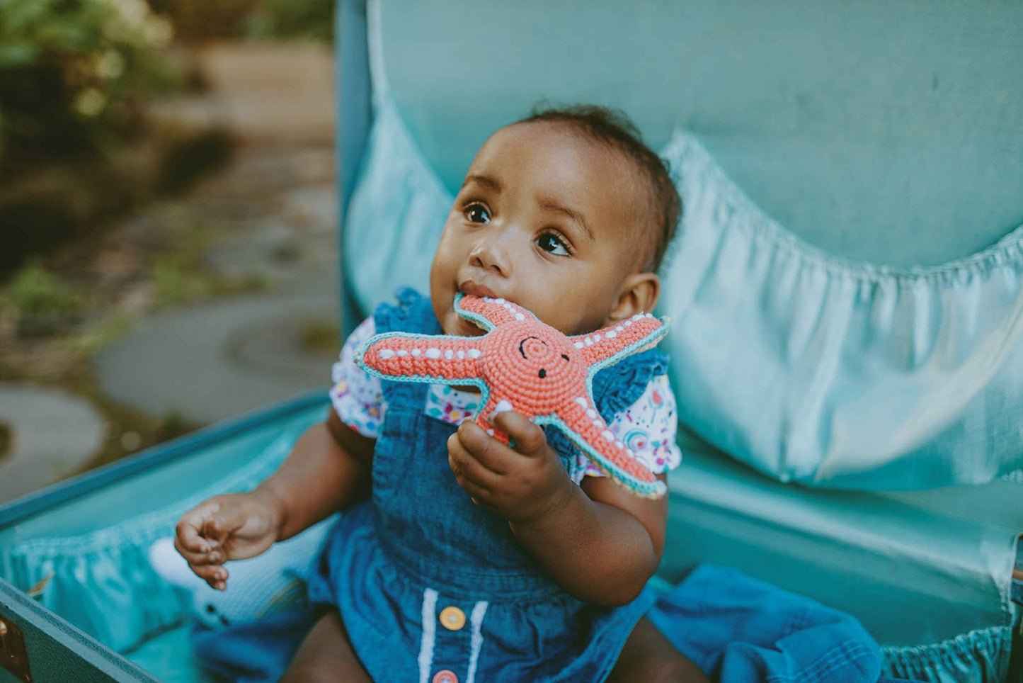 Plush Ocean Toy - Starfish Rattle