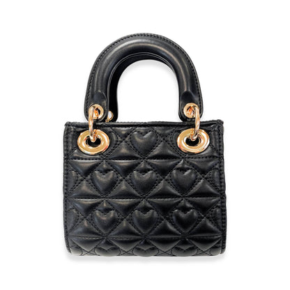 DOE A DEAR - Heart-Quilted Bag