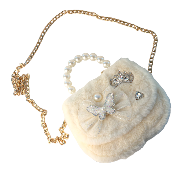 DOE A DEAR -  Butterfly Furry Purse