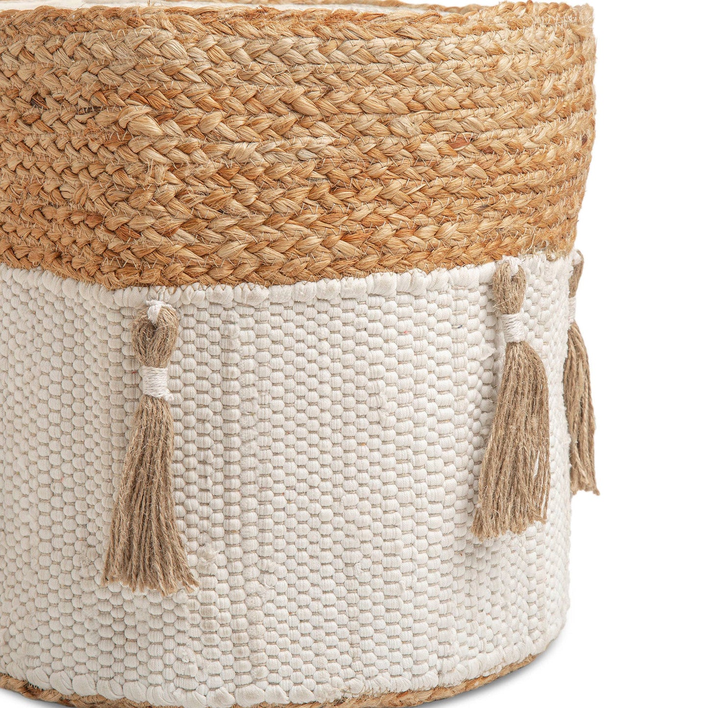 Cotton + Jute Storage Bin