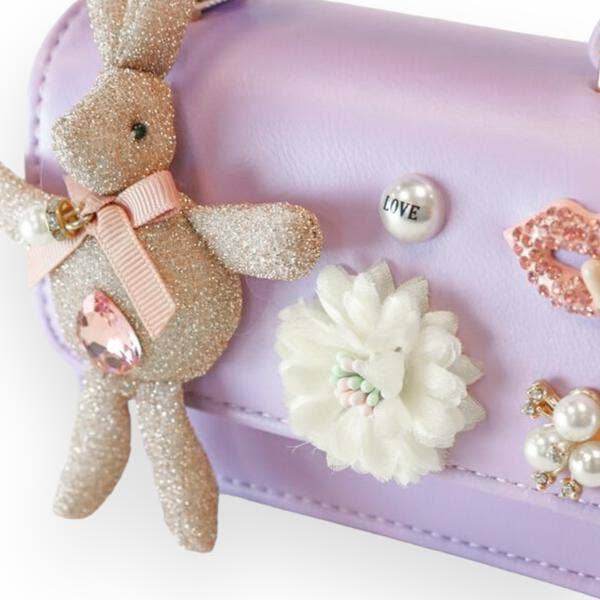 DOE A DEAR - Bunny Applique Purse