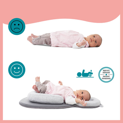 Socosy Organic Baby Lounger Smokey