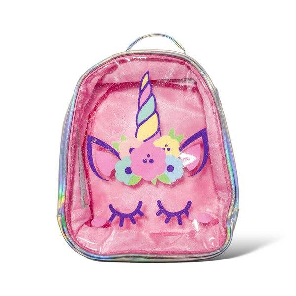 DOE A DEAR -  Unicorn Clear Backpack