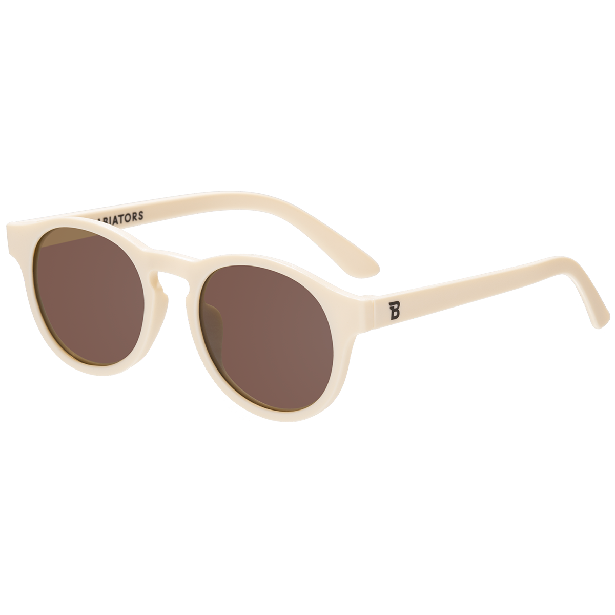 BABIATORS - Baby &  Kids Sweet Cream Keyhole Sunglasses with Amber Lens