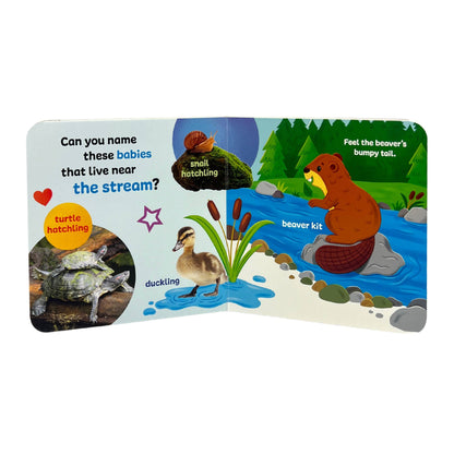 Touch & Feel Forest Babies Interactive Book with Textures