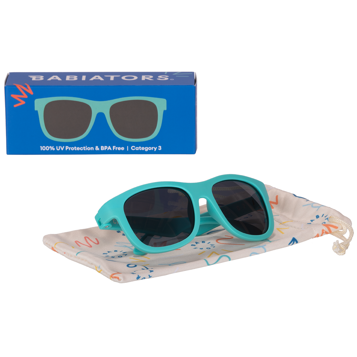 BABIATORS - Turquoise Navigator Baby and Kids Sunglasses