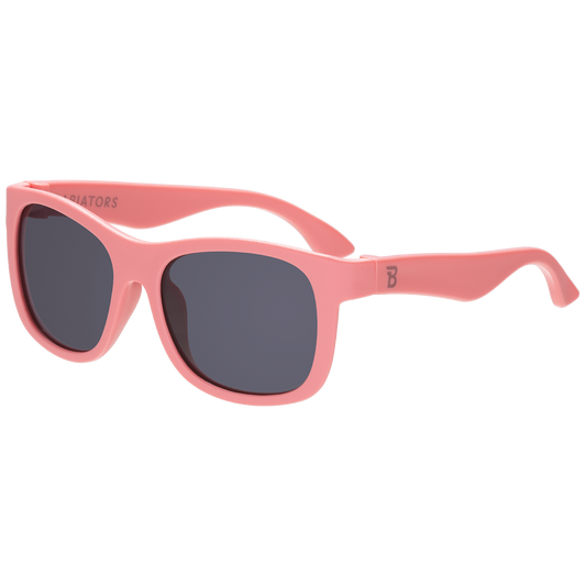 Kids Eco Collection: Navigator Sunglasses in Seashell Pink