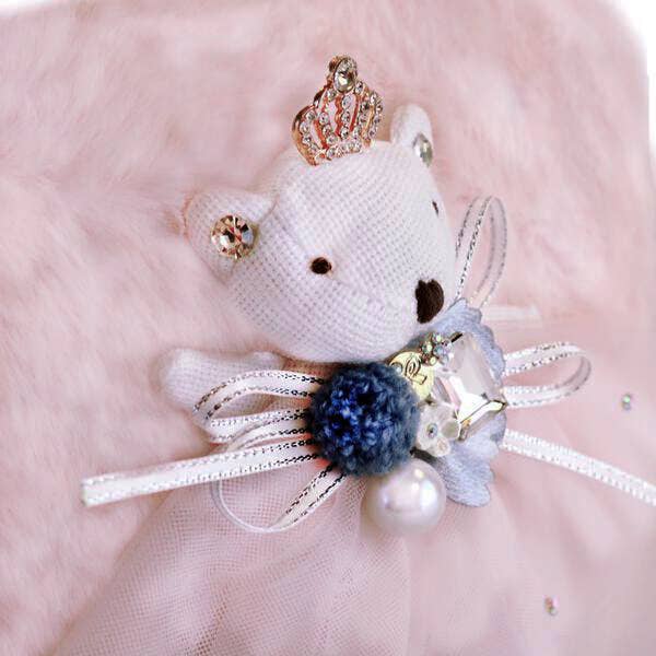 DOE A DEAR - Princess Bear Furry Purse