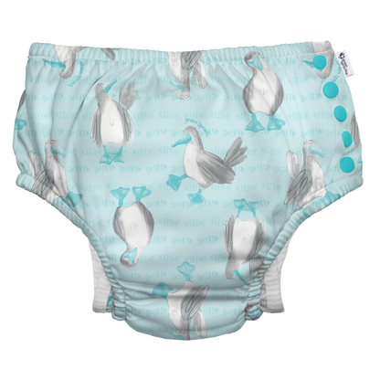 Eco Snap Swim Diaper with Gusset (Galapagos Collection)