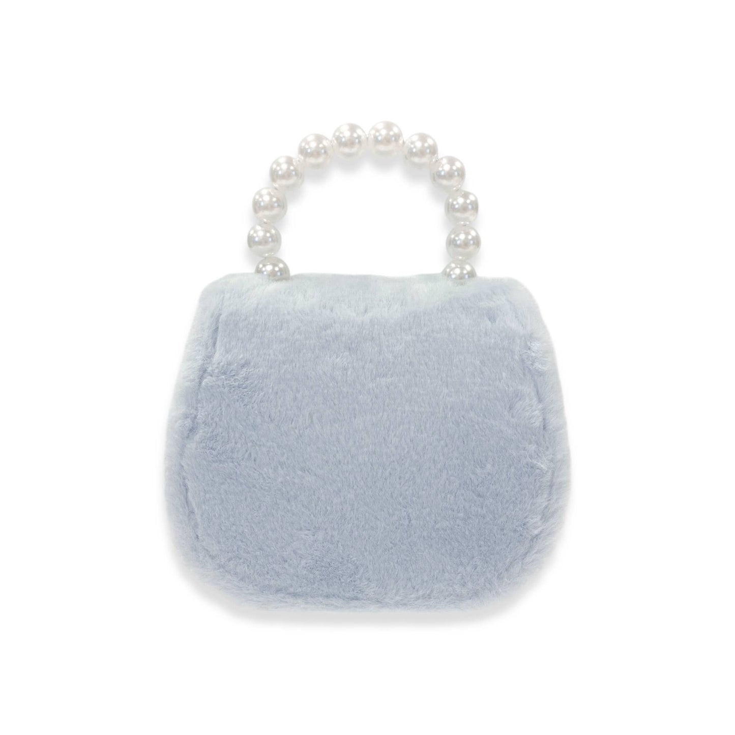 DOE A DEAR -  Mesh Bow Furry Purse