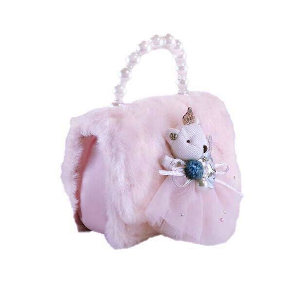 DOE A DEAR - Princess Bear Furry Purse