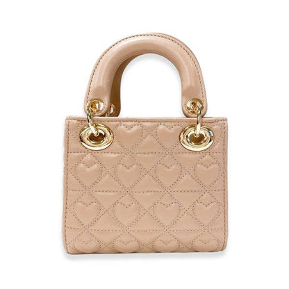 DOE A DEAR - Heart-Quilted Bag