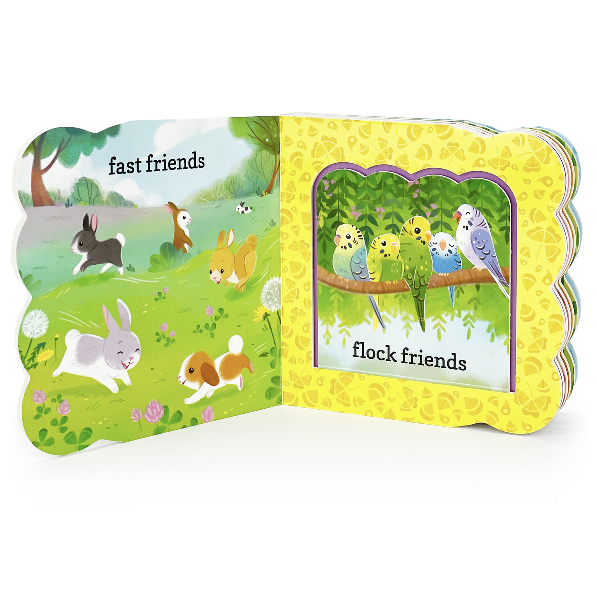 COTTAGE DOOR PRESS - Babies Love Friendship Lift-a-Flap Board Book