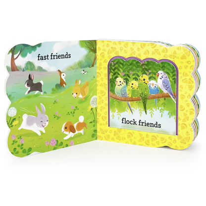 COTTAGE DOOR PRESS - Babies Love Friendship Lift-a-Flap Board Book