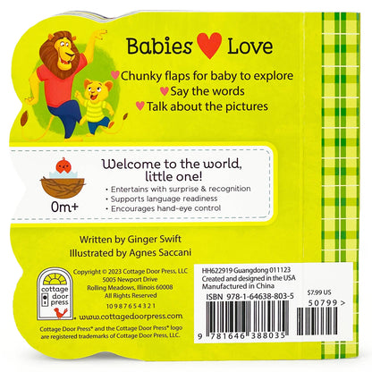 Babies Love Daddy Lift-a-Flap Board Book