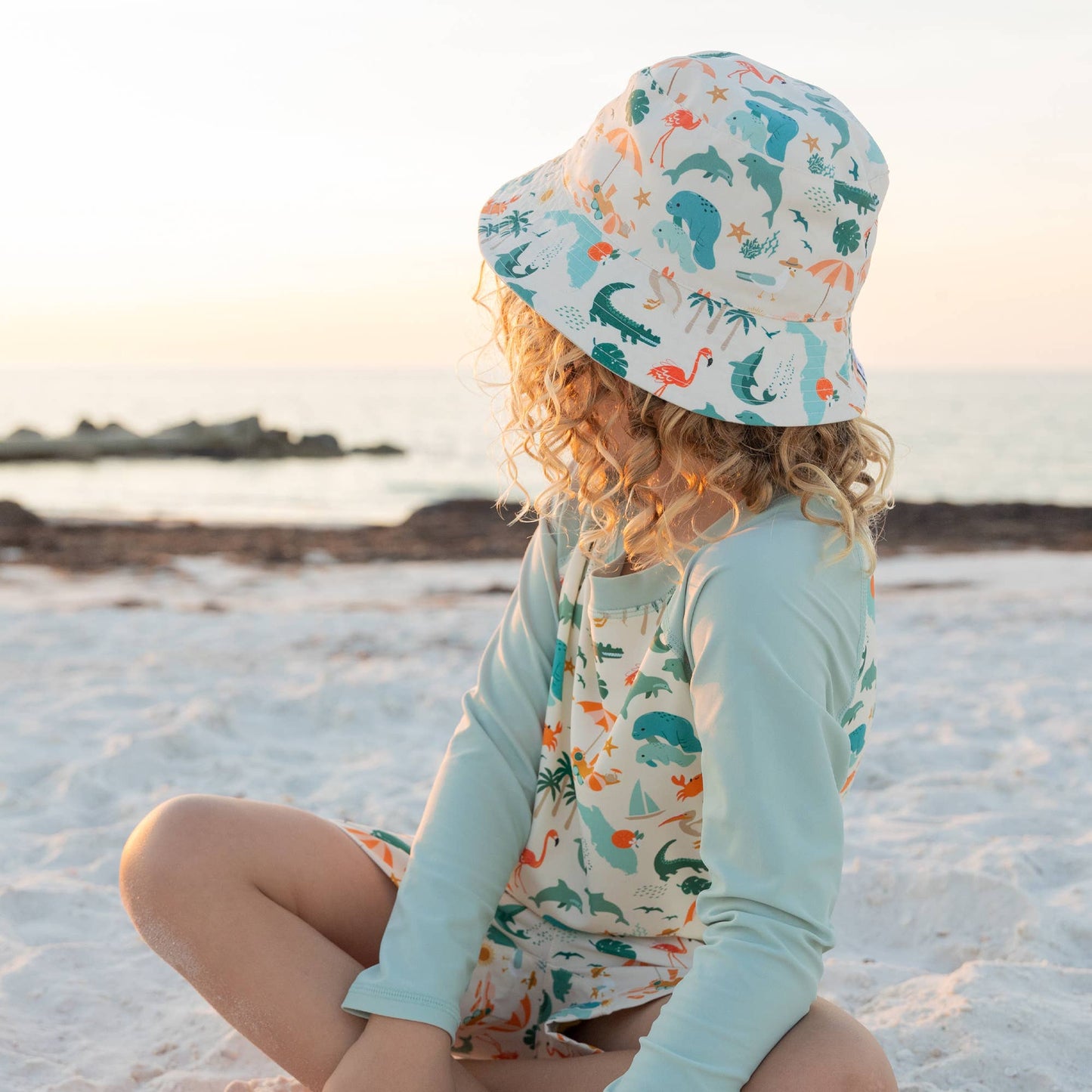 EMERSON & FRIENDS - Explore Florida Reversible Bucket Hat