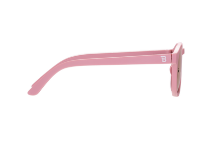 BABIATORS - Pretty in Pink Polarized Keyhole Sunglasses w/ Mirrored Lens