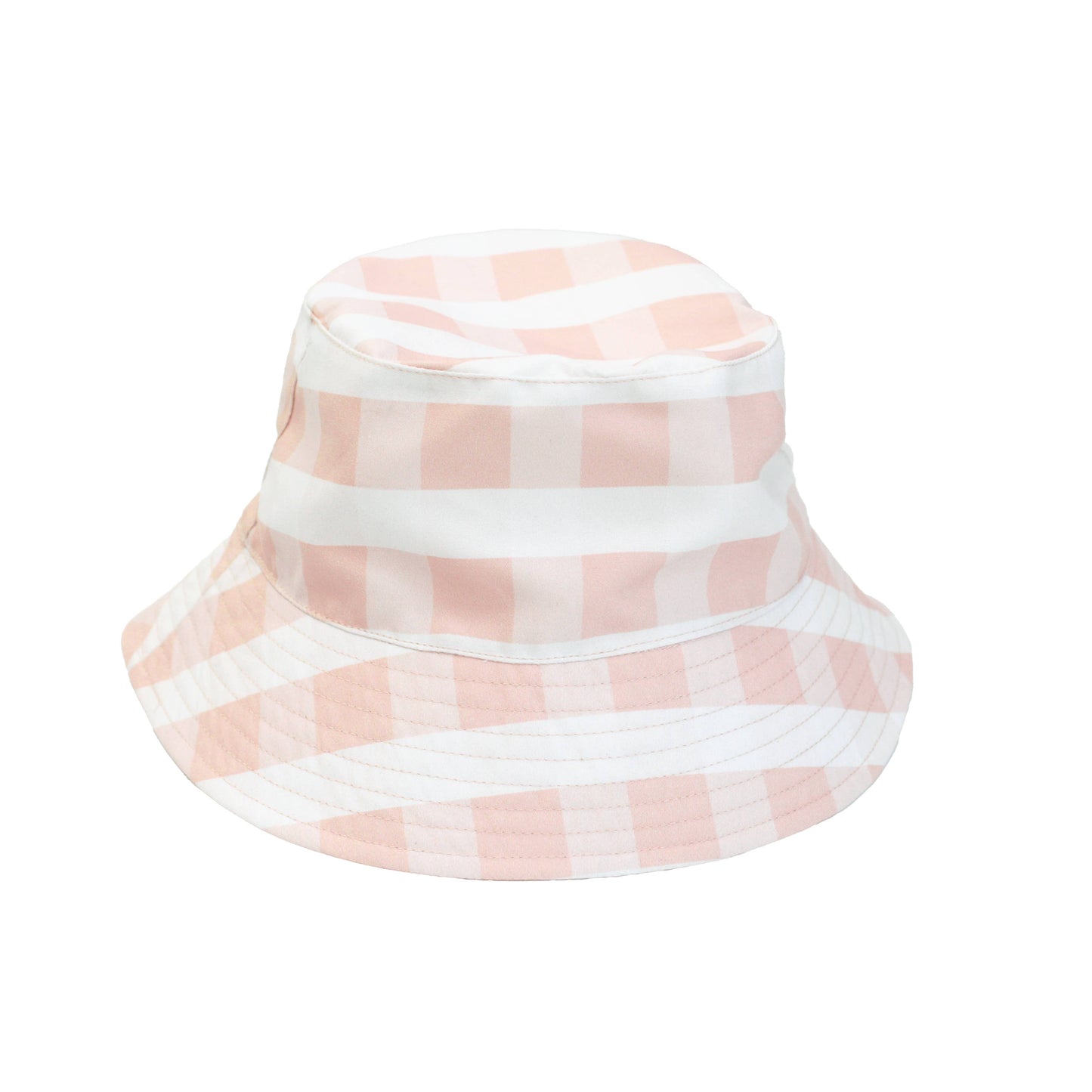 EMERSON & FRIENDS - Pink Gingham Reversible Bucket Hat
