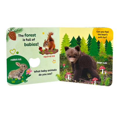Touch & Feel Forest Babies Interactive Book with Textures