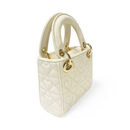 DOE A DEAR - Heart-Quilted Bag