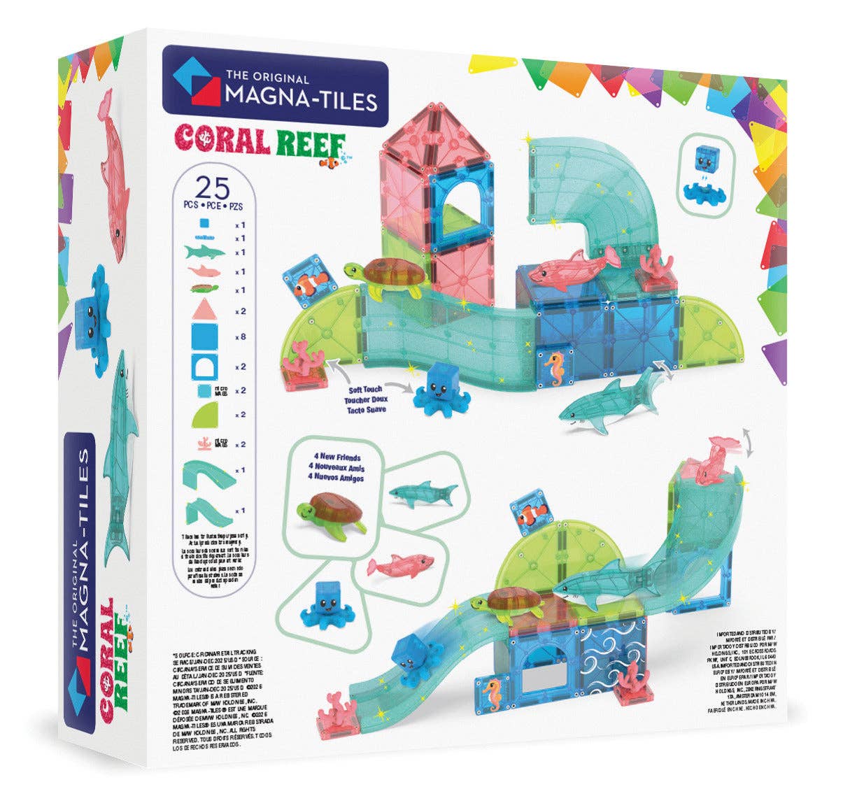 MAGNA-TILES - Coral Reef 25 Piece Set