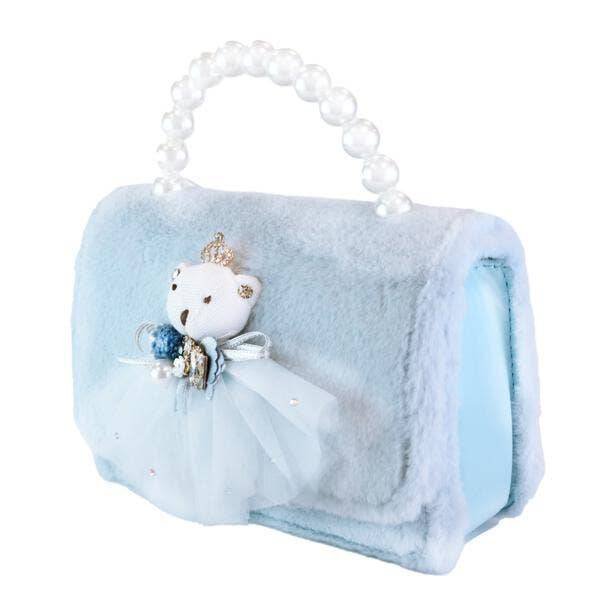 DOE A DEAR - Princess Bear Furry Purse