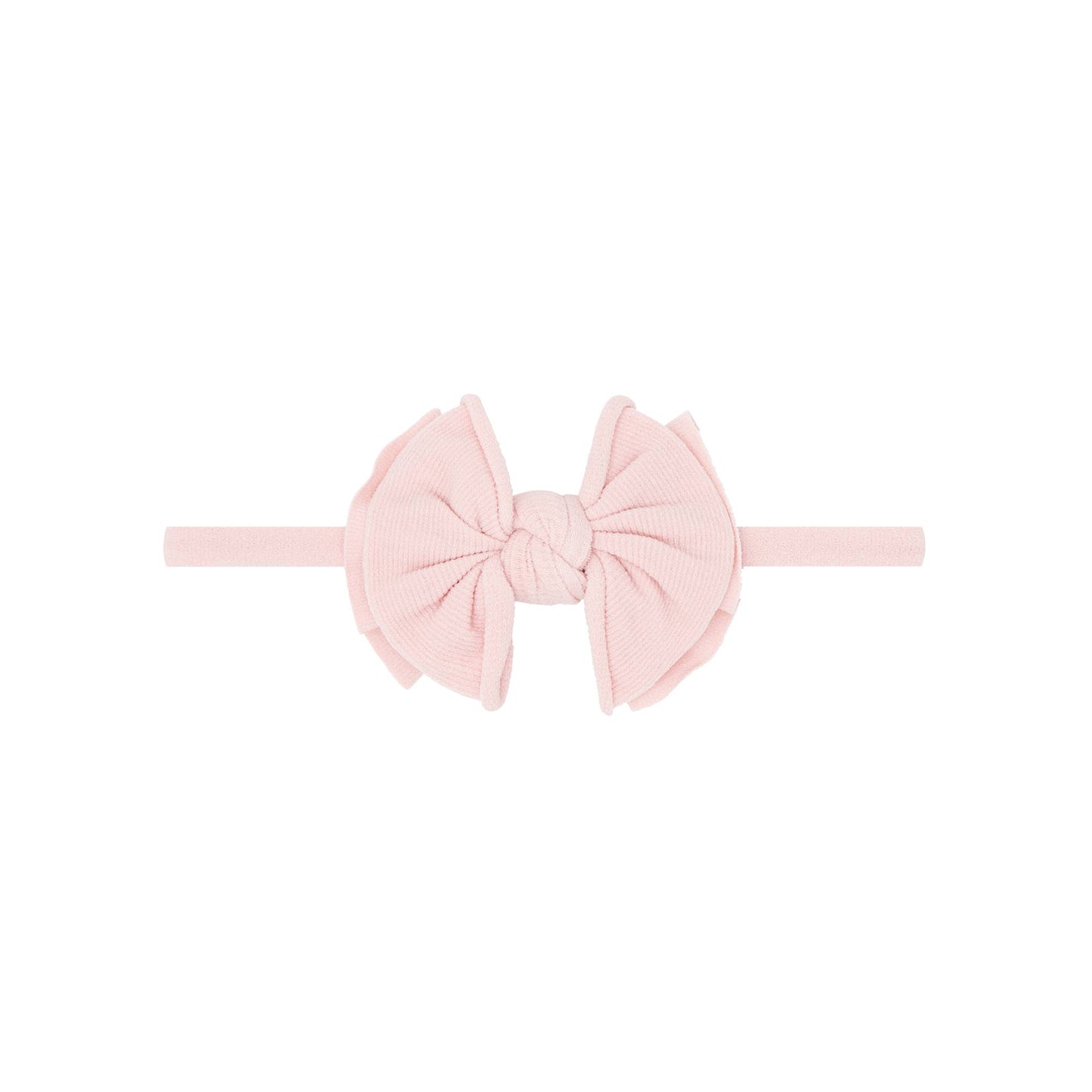 Baby Bling® Baby FAB® Skinny soft nylon bow headband
