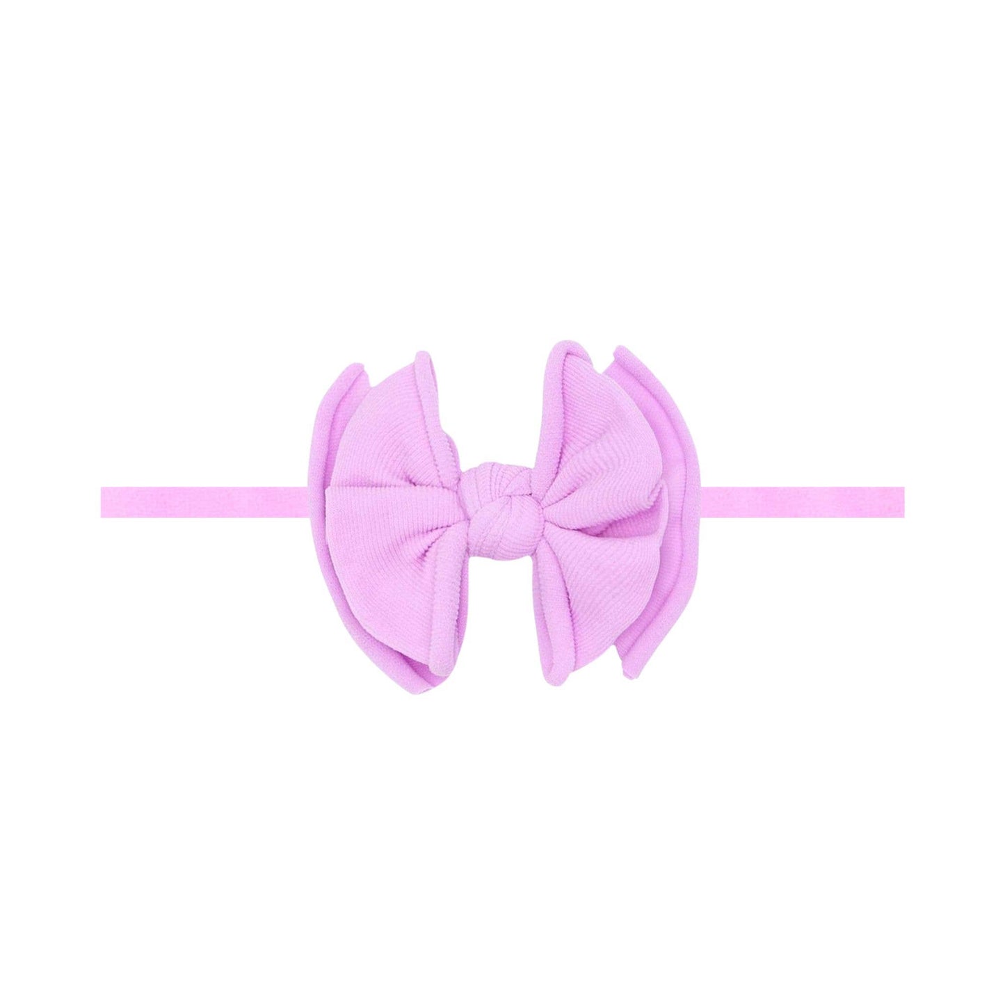 Baby Bling® Baby FAB® Skinny soft nylon bow headband