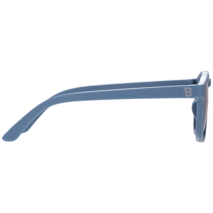 Kids Eco Collection: Keyhole Sunglasses in Pacific Blue