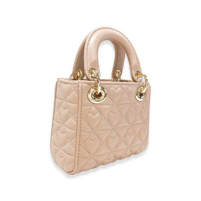 DOE A DEAR - Heart-Quilted Bag