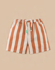 GINGERSNAPS - Boys Mini Cody Shorts In Stripes Print