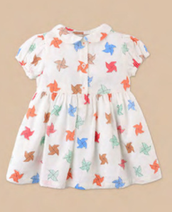 GINGERSNAPERS - Darcy Dress In Pinwheel Print