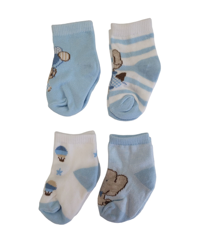 MAYORAL - 4 PC Set Socks - Cielo