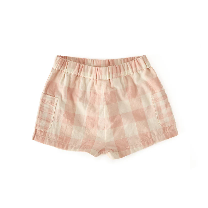 PEHR - Short - Checkmate Shell Pink