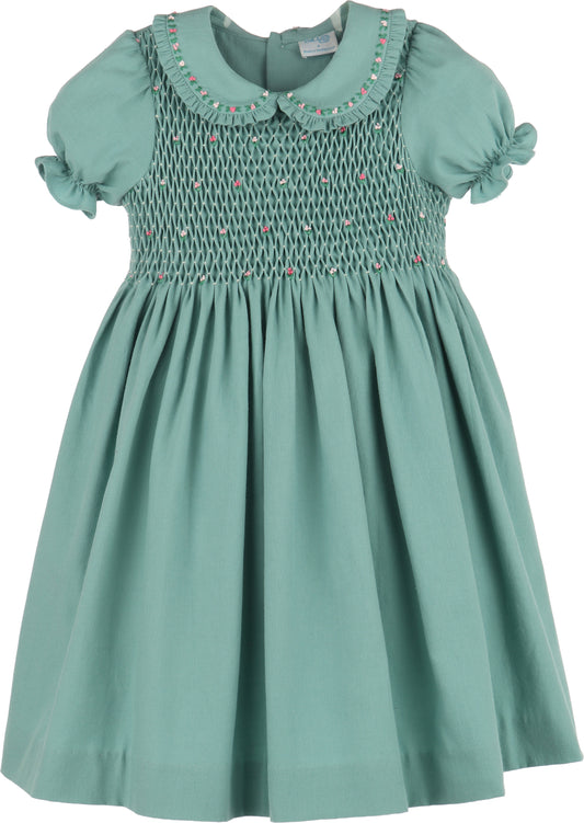 LULI & ME - Fall Garden Full Smock Dress