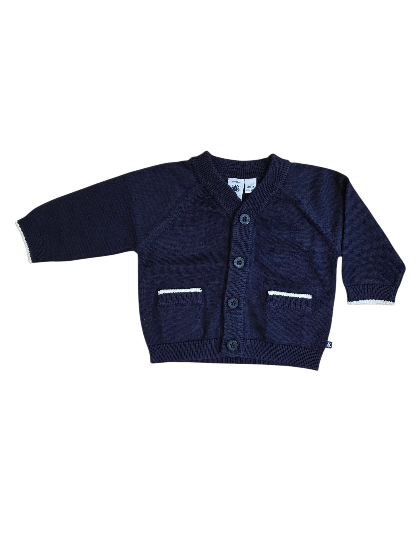 PETIT BATEAU - Baby Boy Cardigan