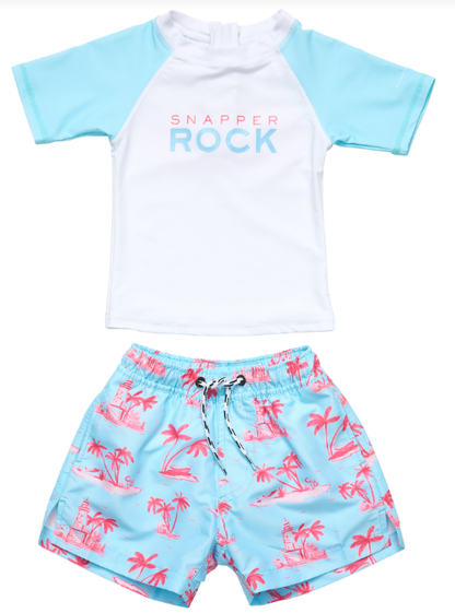 SNAPPER ROCK - Lighthouse Island Sustainable SS Baby Set