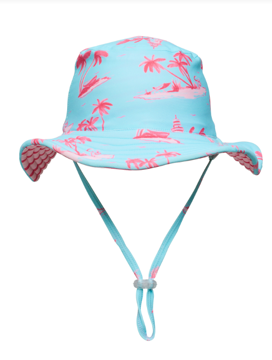 SNAPPER ROCK - LIGHTHOUSE ISLAND SUSTAINABLE REVERSIBLE BUCKET HAT