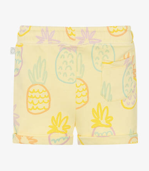 STELLA MCCARTNEY - Baby Girl Drawn Pineapples Shorts