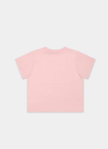 STELLA MCCARTNEY - Baby Girl SS Tee With Skating Bumblebee Print