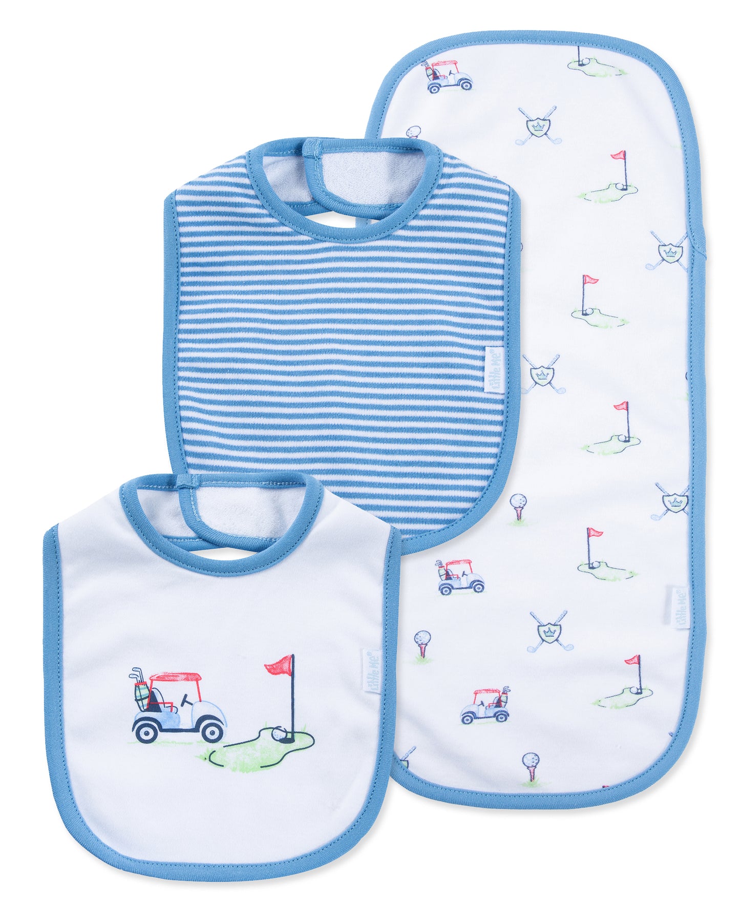 LITTLE ME - golf club bib-burp