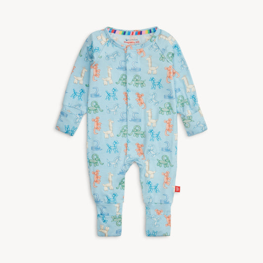 MAGNETIC ME - Blue Party Animals Glow In The Dark Modal Coverall