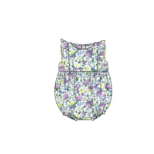 MAGNETIC ME - Lavinia Modal Magnetic Ruffle Bubble Romper